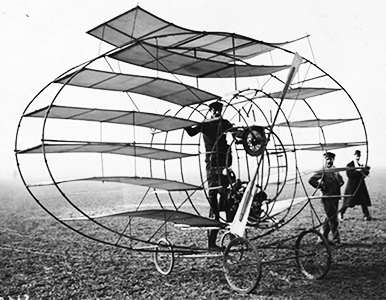 D'Equevillay Flying Machine 1908