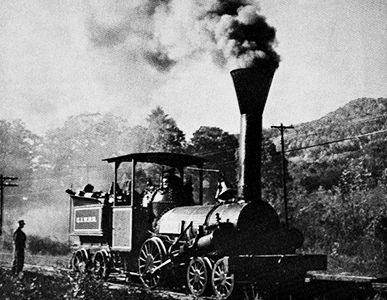 Steam Locomotive around 1900