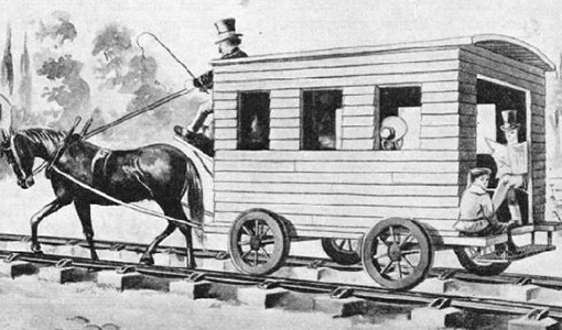 Horse-Drawn Train