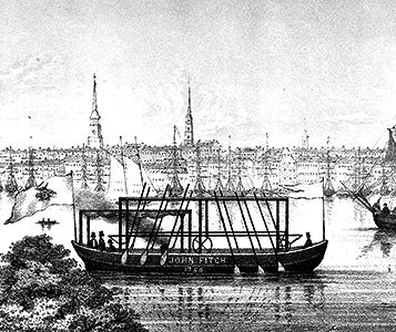 First Steamboat 1789